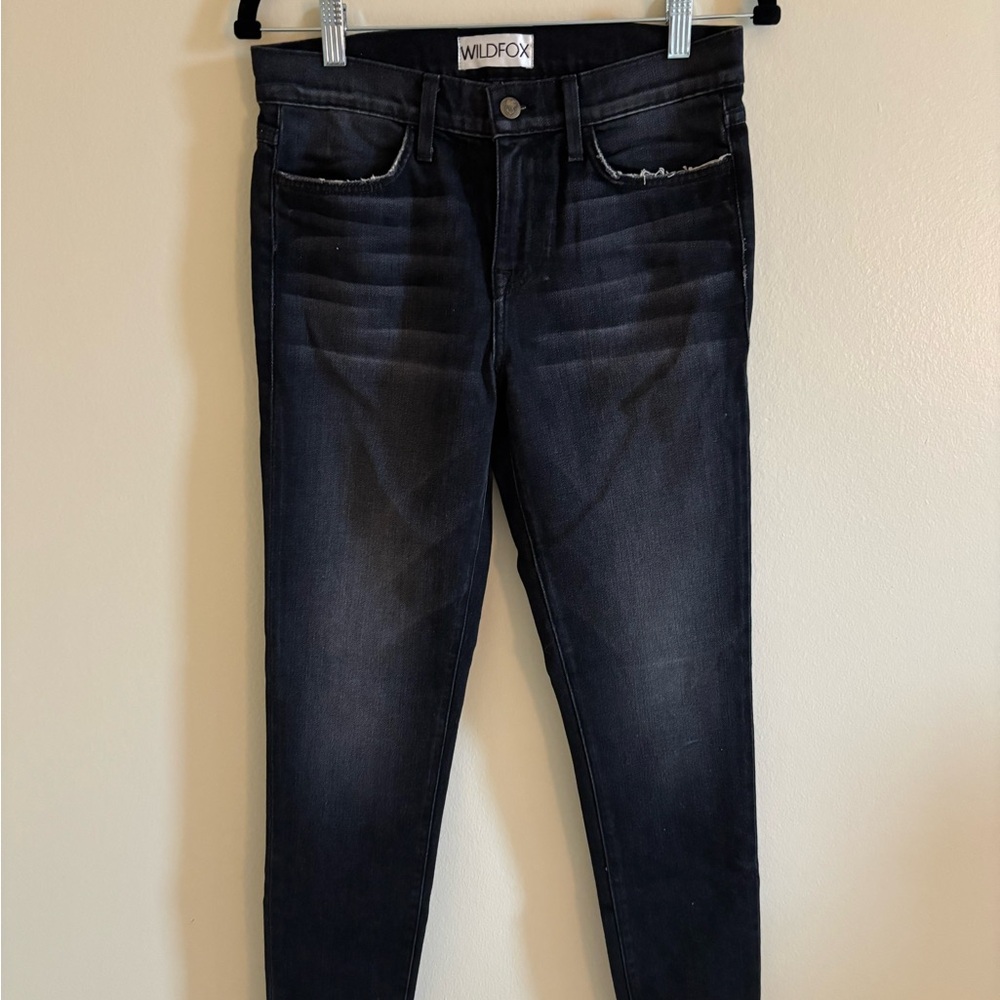 Wildfox Women's Dark Blue Skinny Jeans